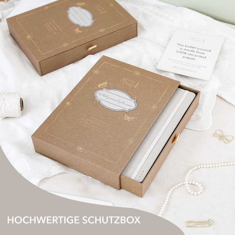 Perfect gift bundle - 2 personalized planners + 6 trackers