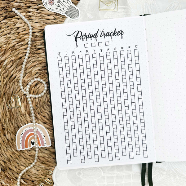 Period tracker - Stick-in-page - 100% recycled paper