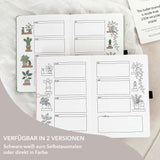 Hand-drawn planner - Undated - 100% recycled paper - Rose